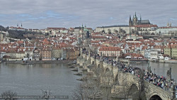 Pražský hrad, Karlův most, Vltava