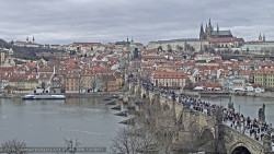Pražský hrad, Karlův most, Vltava