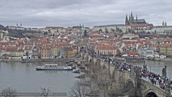 Pražský hrad, Karlův most, Vltava