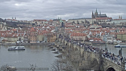 Pražský hrad, Karlův most, Vltava