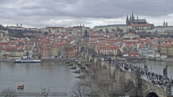 Pražský hrad, Karlův most, Vltava