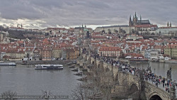 Pražský hrad, Karlův most, Vltava