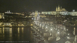 Pražský hrad, Karlův most, Vltava