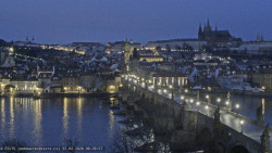 Pražský hrad, Karlův most, Vltava