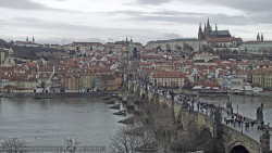 Pražský hrad, Karlův most, Vltava