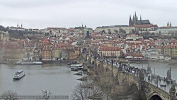 Pražský hrad, Karlův most, Vltava