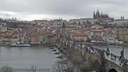 Pražský hrad, Karlův most, Vltava