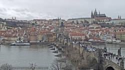 Pražský hrad, Karlův most, Vltava