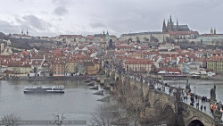 Pražský hrad, Karlův most, Vltava