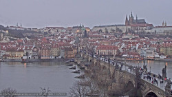 Pražský hrad, Karlův most, Vltava