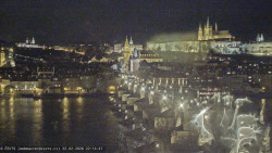 Pražský hrad, Karlův most, Vltava