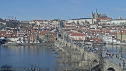 Pražský hrad, Karlův most, Vltava
