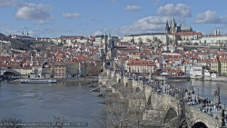 Pražský hrad, Karlův most, Vltava