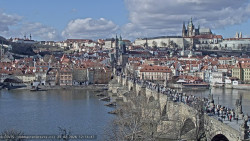 Pražský hrad, Karlův most, Vltava
