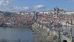 Pražský hrad, Karlův most, Vltava