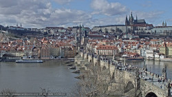 Pražský hrad, Karlův most, Vltava
