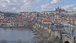 Pražský hrad, Karlův most, Vltava