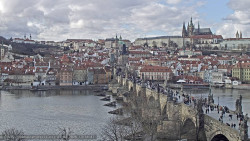 Pražský hrad, Karlův most, Vltava