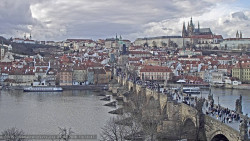 Pražský hrad, Karlův most, Vltava