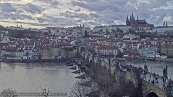 Pražský hrad, Karlův most, Vltava