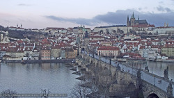 Pražský hrad, Karlův most, Vltava