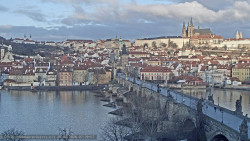 Pražský hrad, Karlův most, Vltava