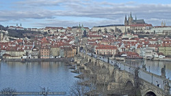Pražský hrad, Karlův most, Vltava