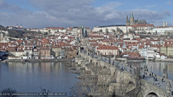 Pražský hrad, Karlův most, Vltava
