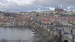 Pražský hrad, Karlův most, Vltava