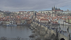 Pražský hrad, Karlův most, Vltava