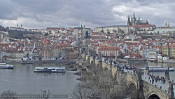 Pražský hrad, Karlův most, Vltava