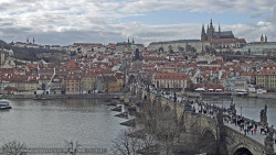 Pražský hrad, Karlův most, Vltava