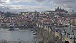 Pražský hrad, Karlův most, Vltava