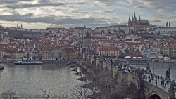 Pražský hrad, Karlův most, Vltava