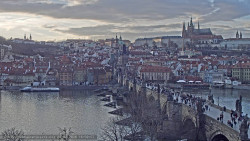 Pražský hrad, Karlův most, Vltava