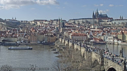 Pražský hrad, Karlův most, Vltava