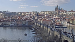 Pražský hrad, Karlův most, Vltava