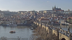Pražský hrad, Karlův most, Vltava