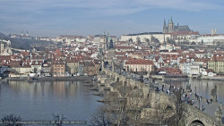 Pražský hrad, Karlův most, Vltava