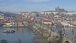 Pražský hrad, Karlův most, Vltava