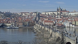 Pražský hrad, Karlův most, Vltava