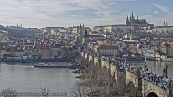 Pražský hrad, Karlův most, Vltava