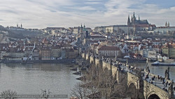 Pražský hrad, Karlův most, Vltava