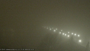 Město Praha - Pražský hrad, Karlův most, Vltava - 27.2.2026 v 05:15 Město Praha - Pražský hrad, Karlův most, Vltava - 27.2.2026 v 05:15