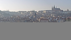 Město Praha - Pražský hrad, Karlův most, Vltava - 27.2.2026 v 16:15 Město Praha - Pražský hrad, Karlův most, Vltava - 27.2.2026 v 16:15