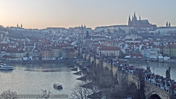 Pražský hrad, Karlův most, Vltava