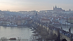 Pražský hrad, Karlův most, Vltava