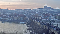 Pražský hrad, Karlův most, Vltava