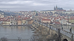 Pražský hrad, Karlův most, Vltava