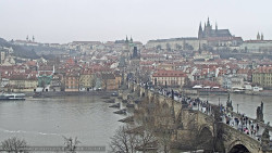 Pražský hrad, Karlův most, Vltava